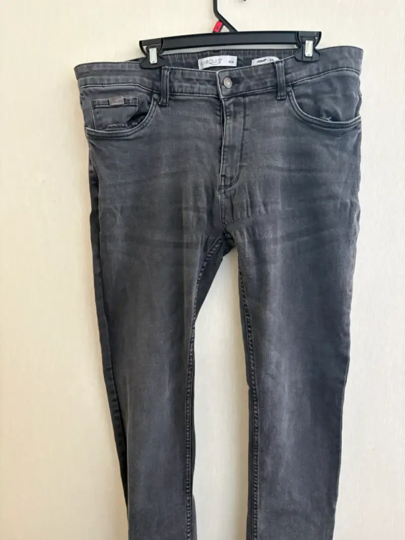 Jeans gris oscuro para hombre Marquis talla 42