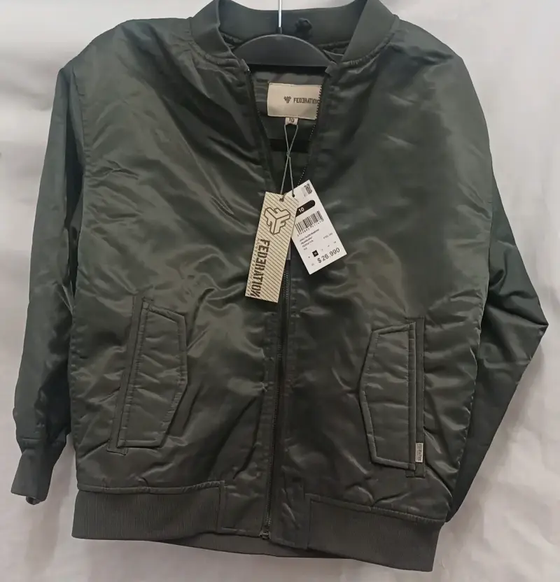 Chaqueta Bomber Verde Militar Federation