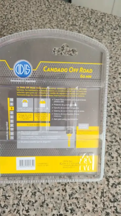 Candado Odis Off Road 60 mm con alta seguridad - miniatura 2