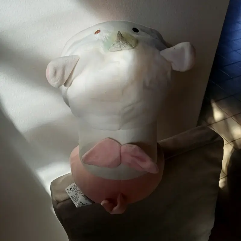 Peluche de cerdito disfrazado de unicornio - 3
