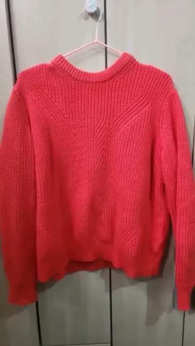 Suéter coral M&S de punto grueso - miniatura 1