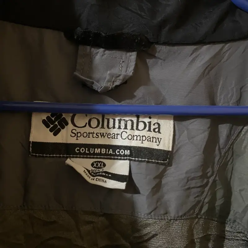 Chaqueta impermeable XXL - Columbia Bugaboo negra - 5