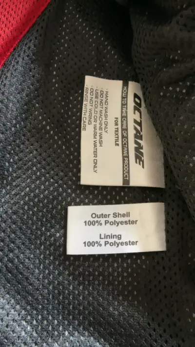 Chaqueta de moto mujer talla S Octane negra y gris - miniatura 3