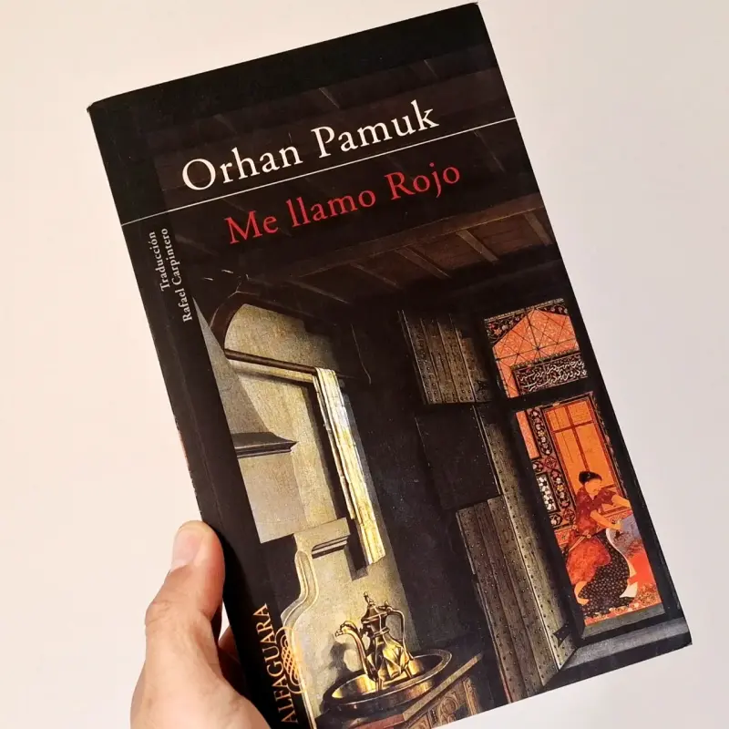 Libro 'Me llamo Rojo' de Orhan Pamuk