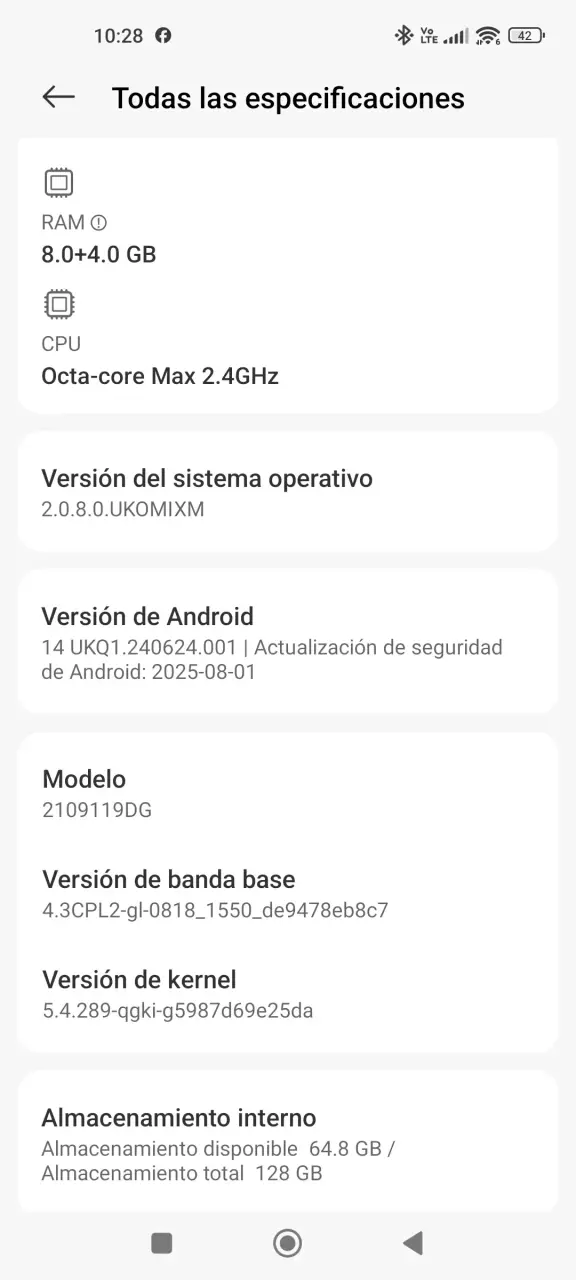 Xiaomi 11 Lite 5G NE con 128GB de almacenamiento - 2
