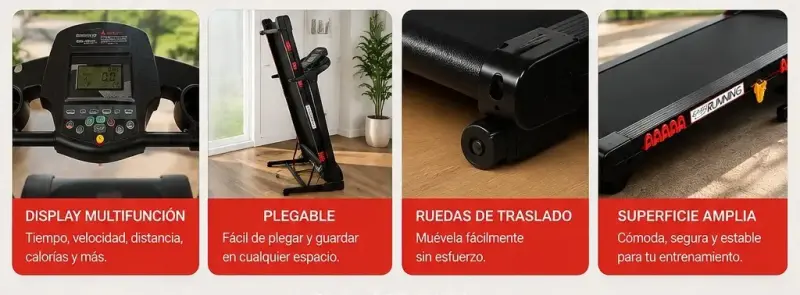 Caminadora eléctrica plegable Easy Running - 2