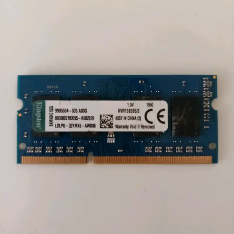 Memoria RAM Kingston 2GB DDR3 para Notebook