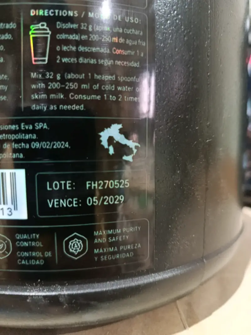 Proteína Whey Isolate Fetahil Chocolate 2.27 kg - 4