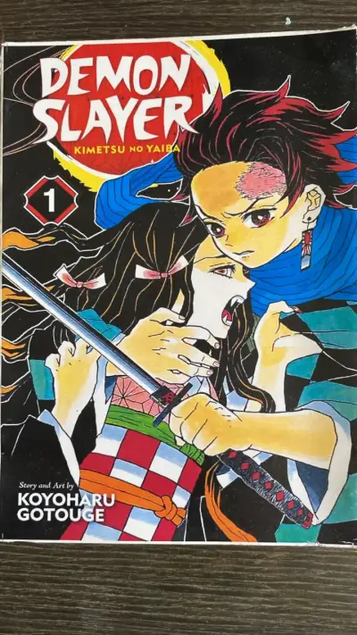 Colección de mangas Demon Slayer volúmenes 1-10 - miniatura 1