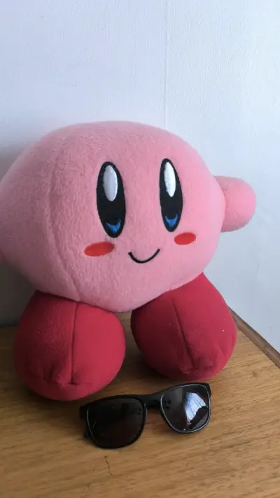 Peluche de Kirby rosado suave - miniatura 2