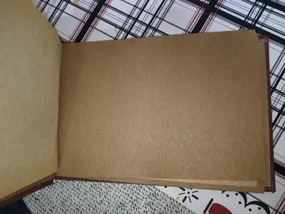Álbum de Fotos Vintage de Cuero Marrón - miniatura 4