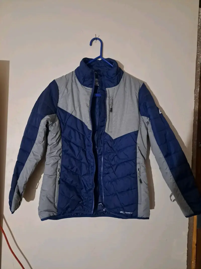Parka desmontable Legend Elbrus mujer azul y gris - 2