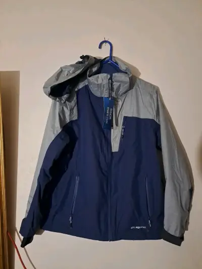 Parka desmontable Legend Elbrus mujer azul y gris - miniatura 3