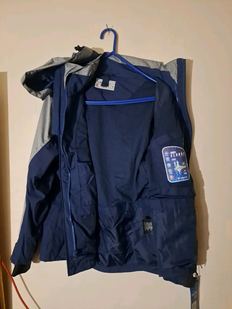 Parka desmontable Legend Elbrus mujer azul y gris - 5