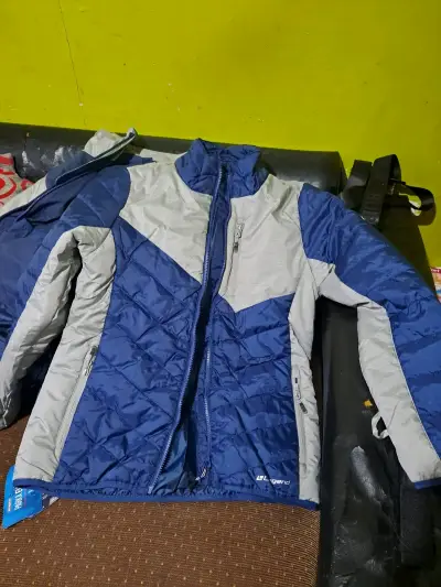 Parka desmontable Legend Elbrus mujer azul y gris - miniatura 6