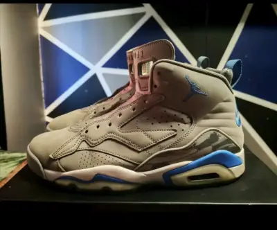 Jordan mvp wolf grey/university blue - miniatura 2