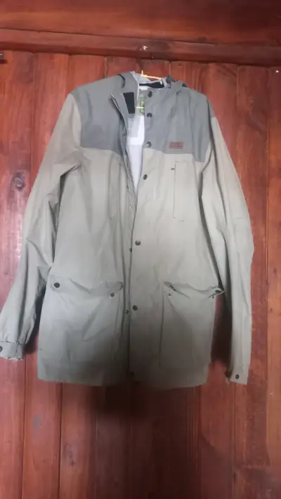 Chaqueta impermeable Haka Honu verde - miniatura 1
