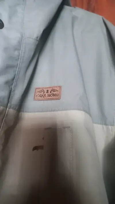 Chaqueta impermeable Haka Honu verde - miniatura 3
