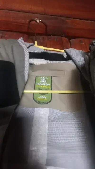 Chaqueta impermeable Haka Honu verde - miniatura 4