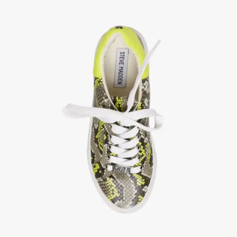 Zapatilla casual estampado serpiente Steve Madem - 3