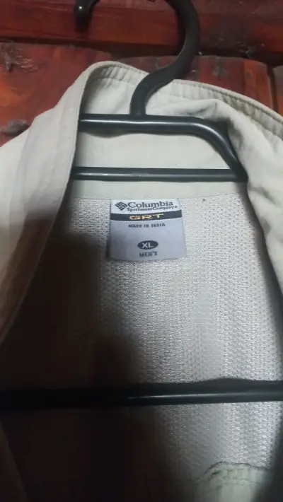 Chaqueta Columbia Beige para Hombre Talla XL - miniatura 2
