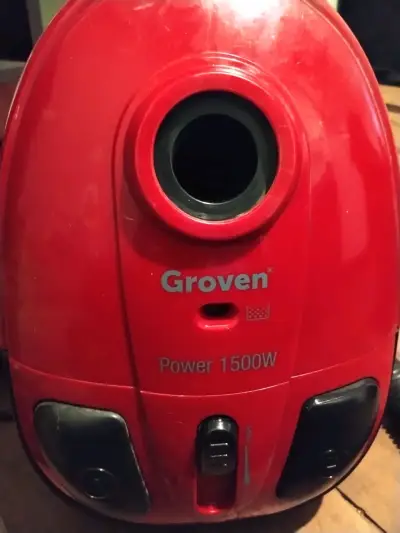 Aspiradora Groven 1500W roja potente - miniatura 1