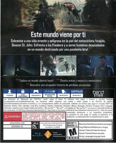 Juego PS4 Days Gone para PlayStation 4 - miniatura 2