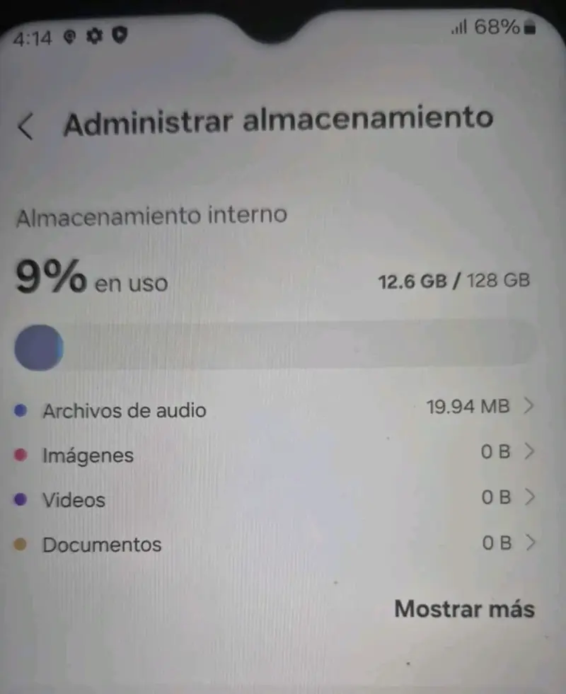 Samsung Galaxy A13 con 128GB de almacenamiento - 4