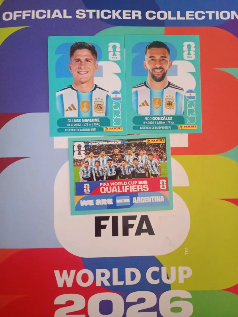 Laminas Panini Mundial 2026 - 5