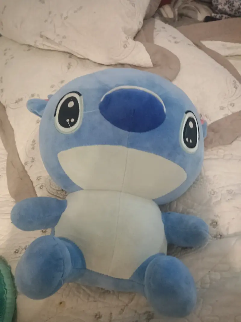 Peluche azul stitch grande