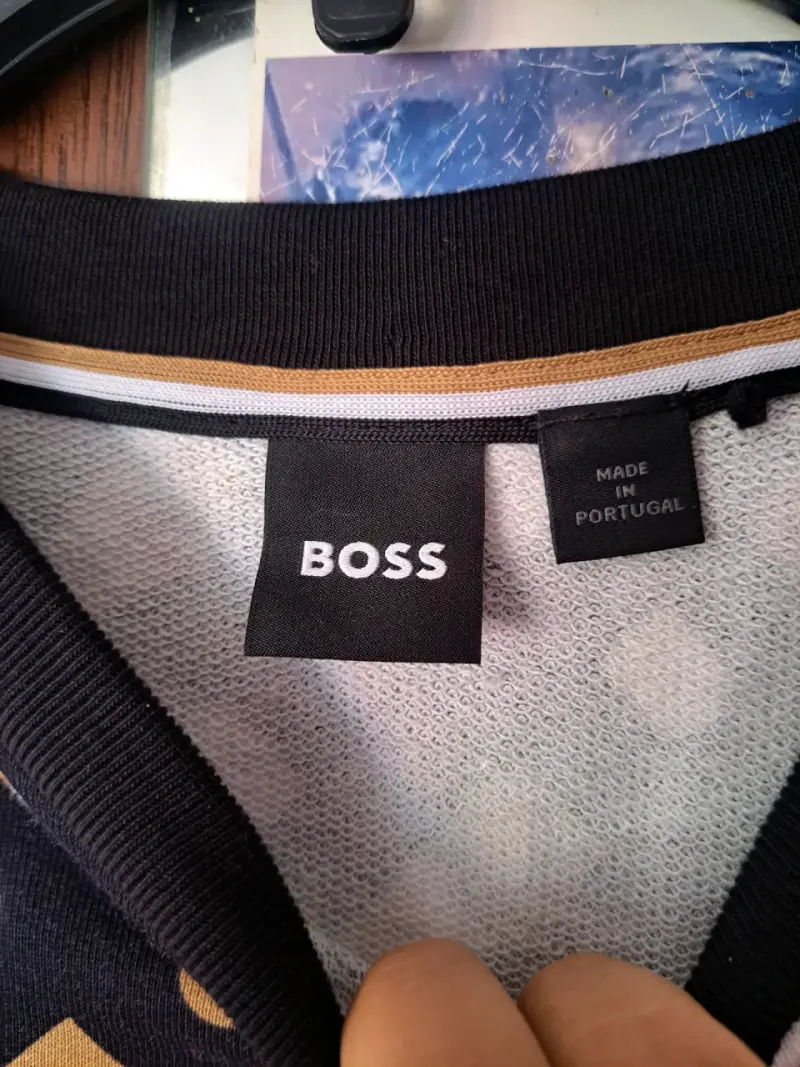 Polerón estampado geométrico Boss para hombre - 4