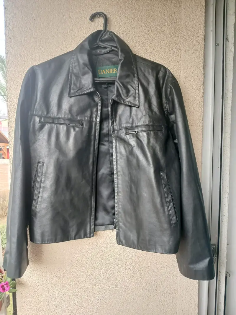 Chaqueta de cuero negra Danier - 3