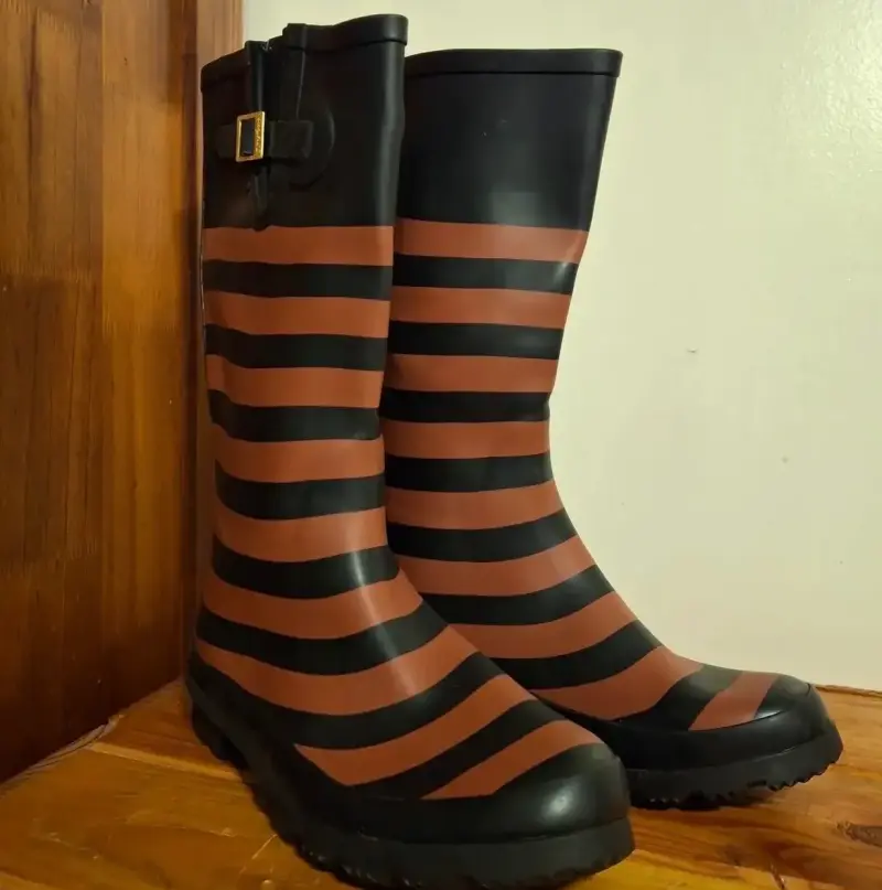 Botas de lluvia impermeables Lillybee rayadas - 3