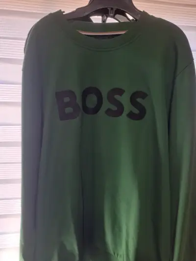 Polerón verde Boss original para hombre - miniatura 6