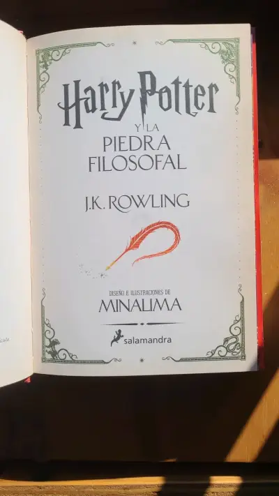 Libro Harry Potter y la Piedra Filosofal Ilustrado - miniatura 3