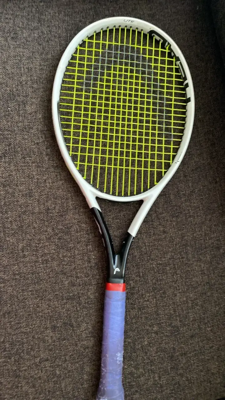 Raqueta de tenis Head Lite con grip azul