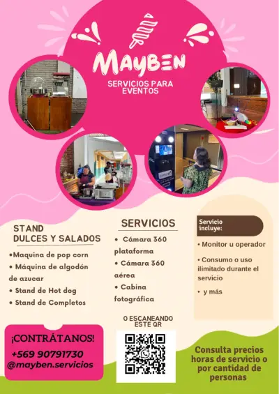 Servicios de eventos con stand de dulces y salados - miniatura 1