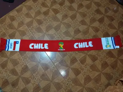Bufanda Roja Chile Mundial 2014 FIFA - miniatura 3