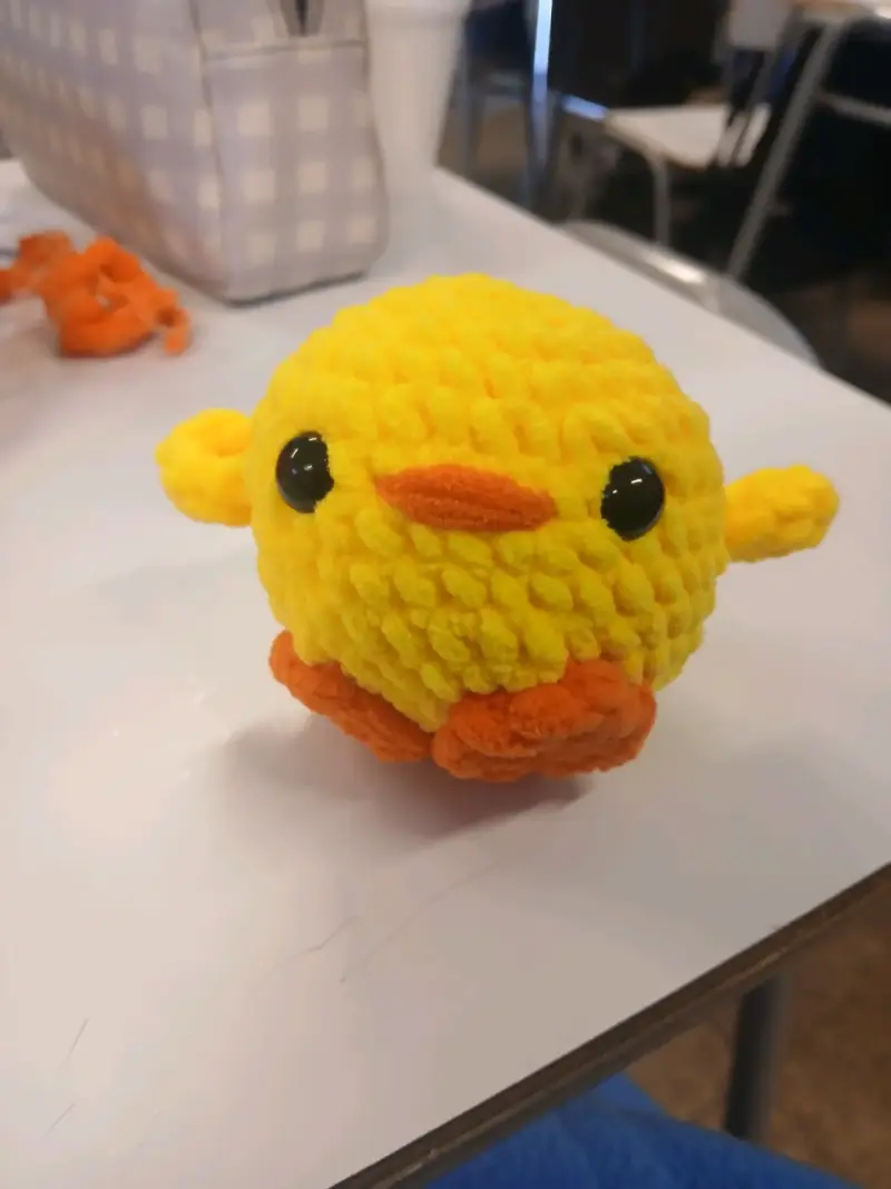 pollito crochet - 1