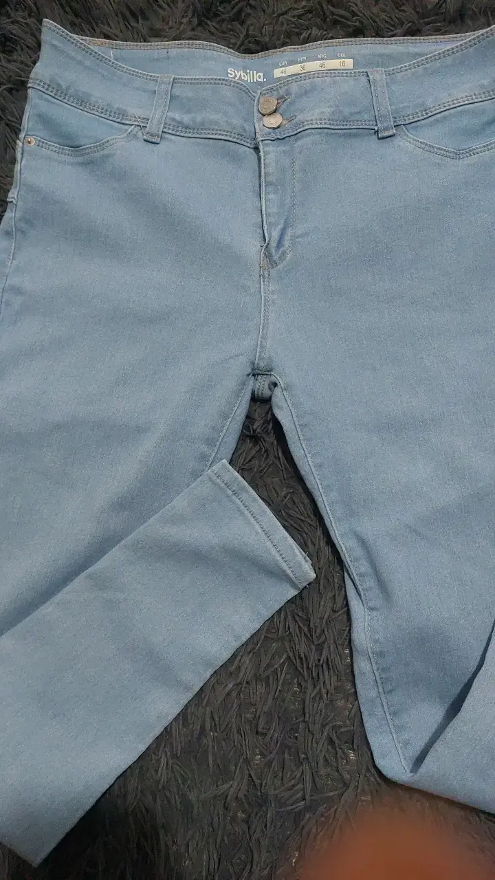 Jeans azul claro Sybilla talla 46 - 1