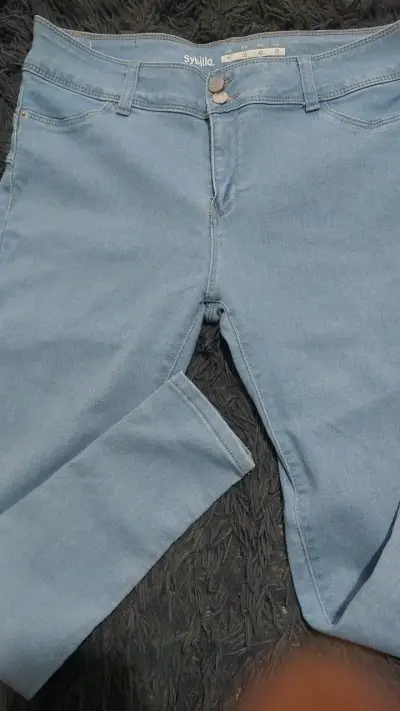 Jeans azul claro Sybilla talla 46 - miniatura 1