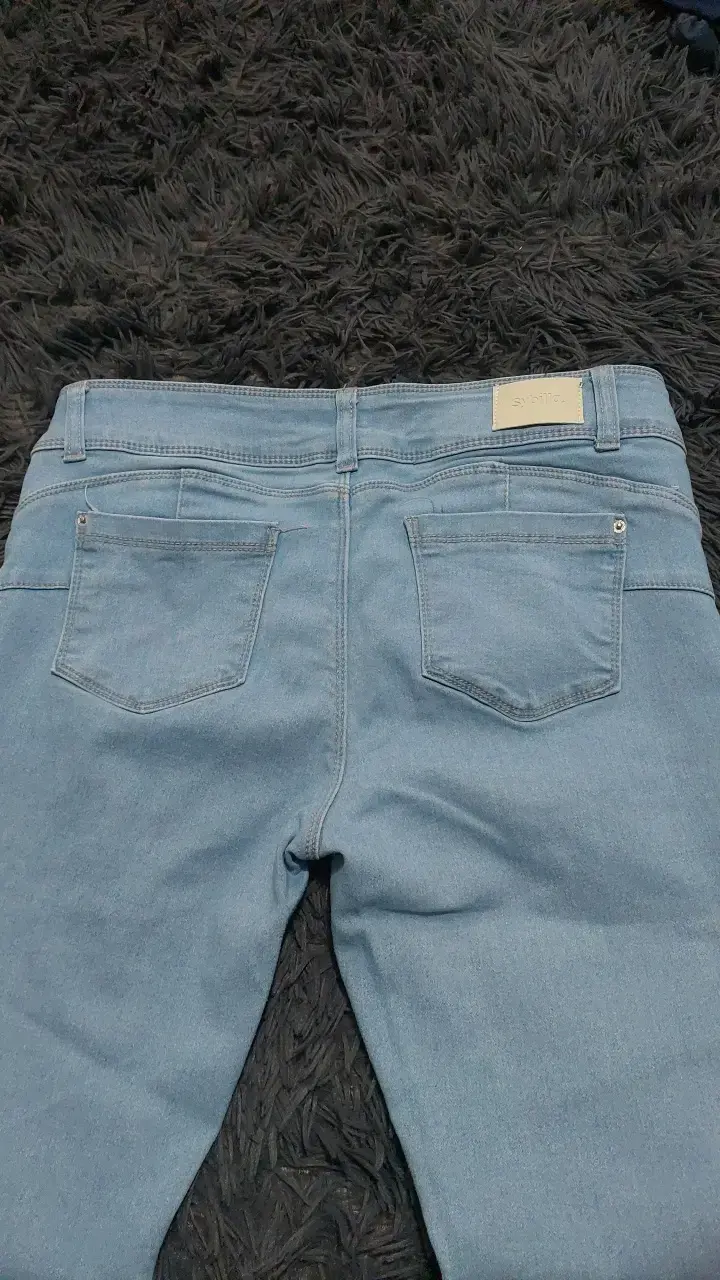 Jeans azul claro Sybilla talla 46 - 2