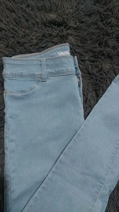 Jeans azul claro Sybilla talla 46 - miniatura 3