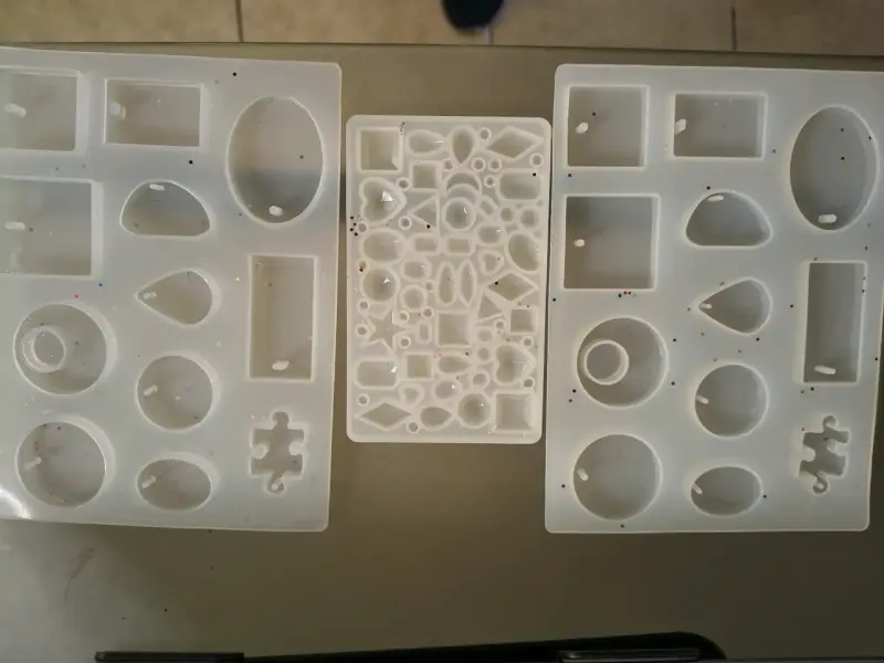 Set de moldes de silicona para manualidades - 4