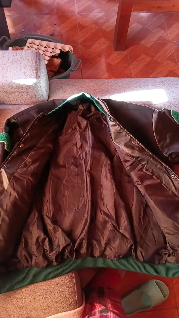 Chaqueta Boston Celtics negra con bordados - 3