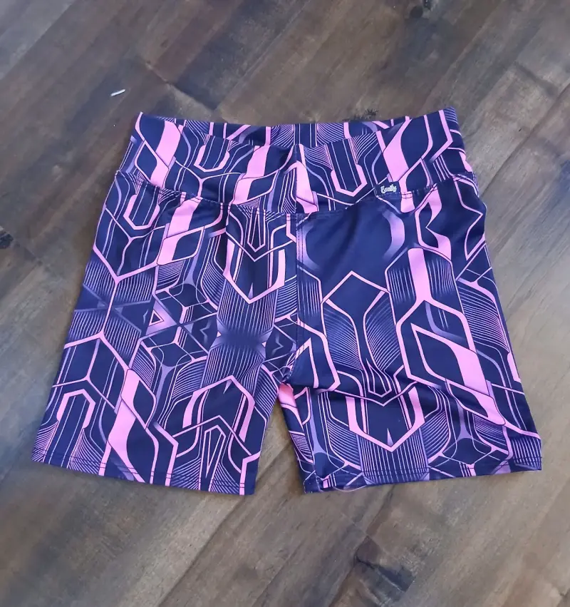Shorts deportivos estampados para mujer - 1