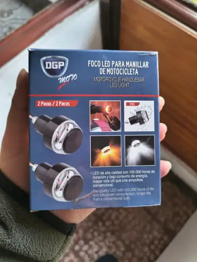 Foco LED para manillar de motocicleta DGP - miniatura 1