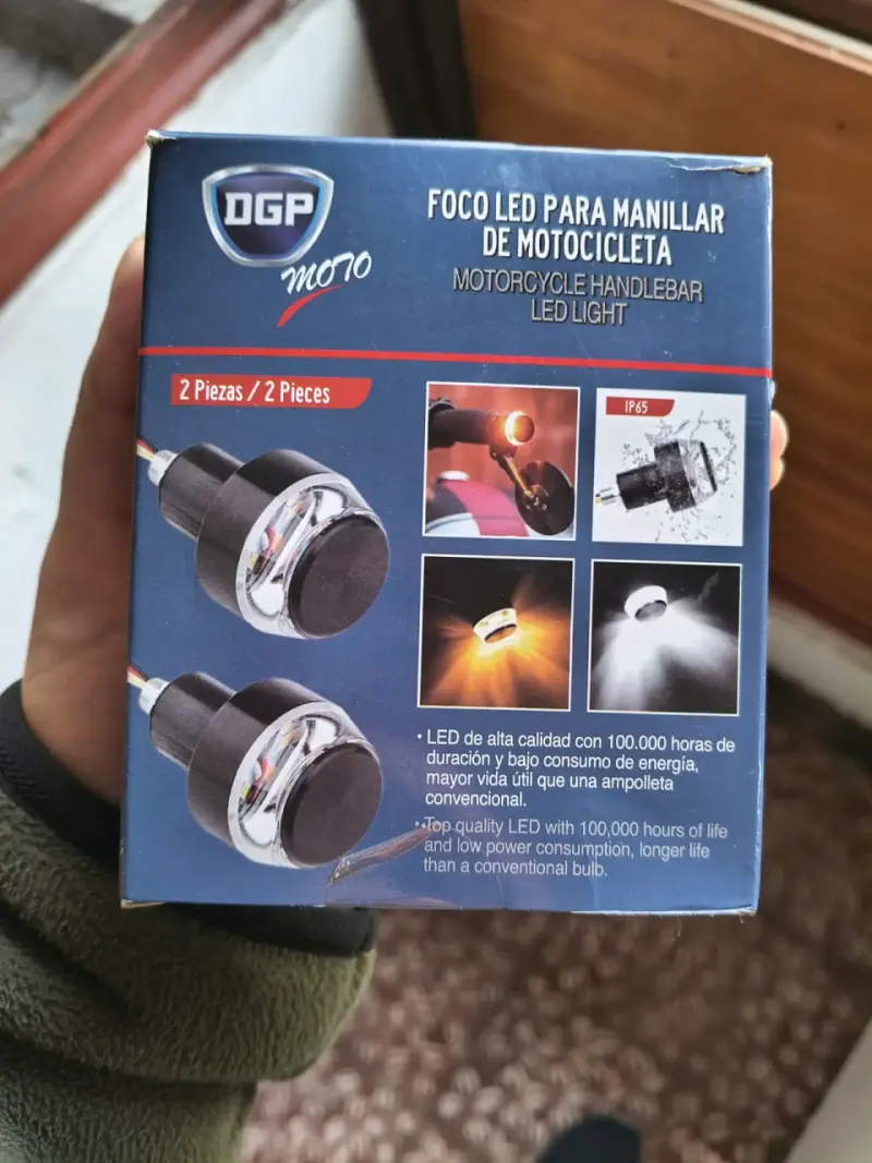 Foco LED para manillar de motocicleta DGP - 2