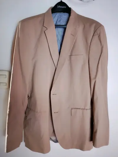 Blazer beige Tommy Hilfiger para hombre - miniatura 1