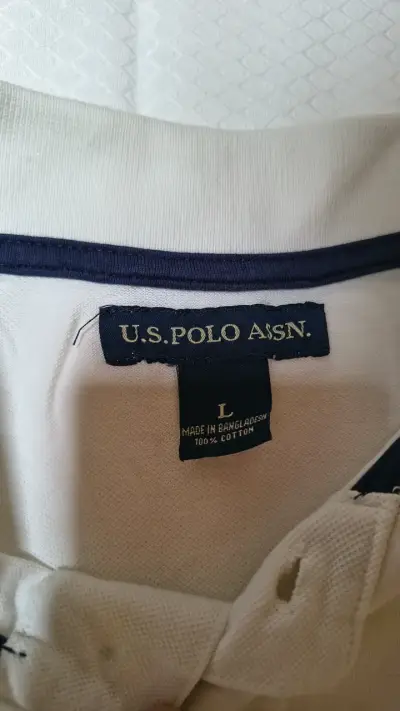 Polera Polo Blanca US Polo Assn - miniatura 3